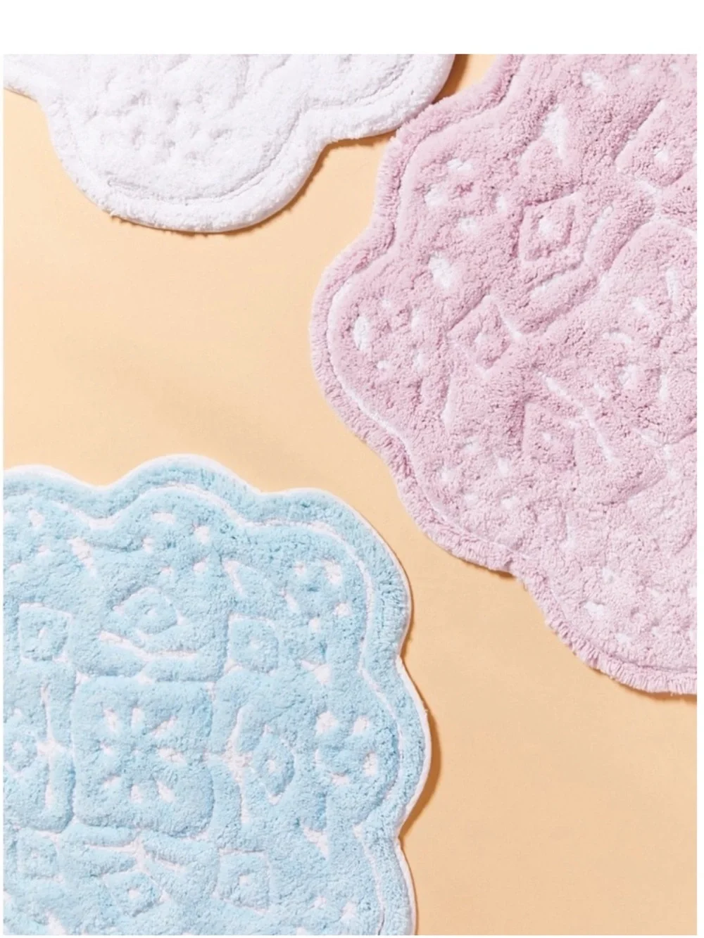 Anthropologie Mosaic Tile Bath Mat